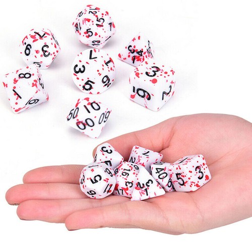 7pcs polyhedral games dice - 7pcs,